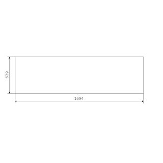 AmPm фронтальный экран для ванны